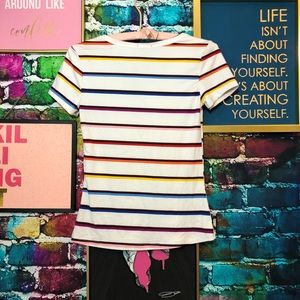 Rue21 Tops - ๐Rainbow striped shirt Rue21 Tops - ๐Rainbow striped shirt
